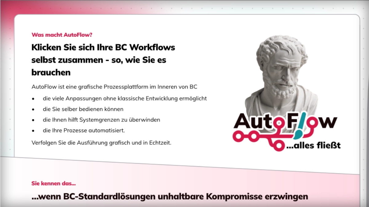 Vorschau des AutoFlow Info-Flyers